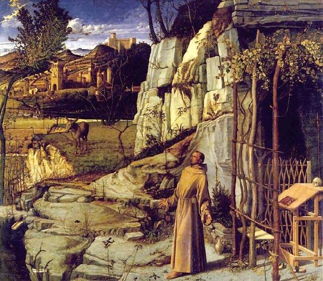 Giovanni Bellini St. Francis in Ecstasy France oil painting art